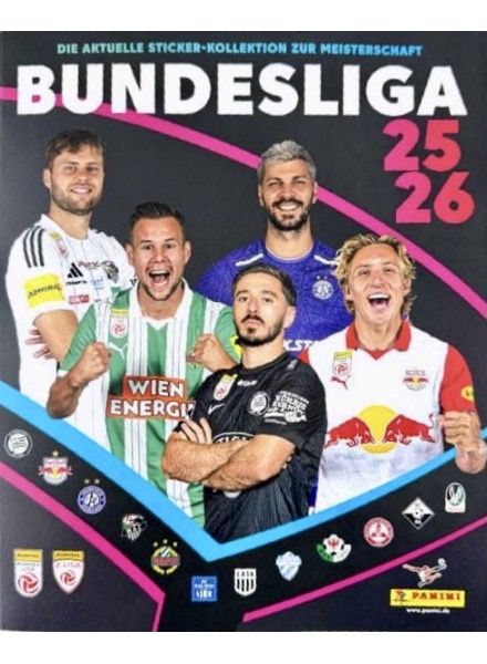 Colección Bundesliga 2025-26 de Panini en ACABARAMOS.COM
