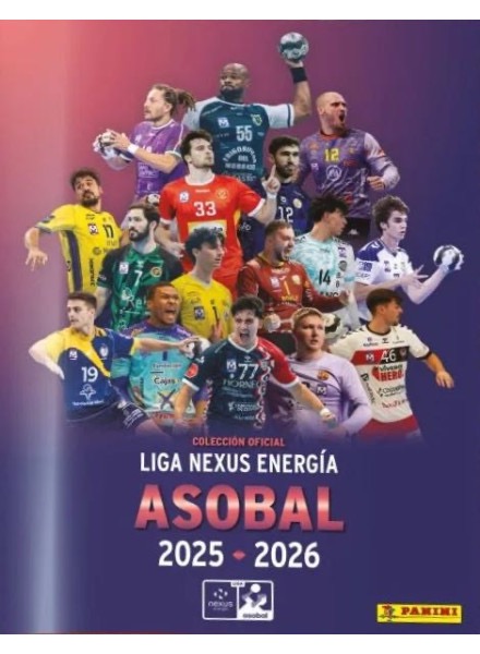 Coleccion Liga Nexus Energia Asobal 2025-2026 en ACABARAMOS.COM