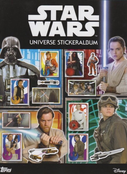 Colección Star Wars Universe de TOPPS en ACABARAMOS.COM