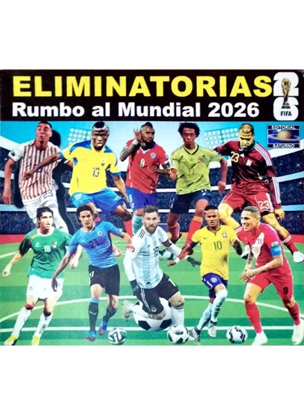 Colección Eliminatorias Rumbo al Mundial 2026 de Saturno en ACABARAMOS.COM