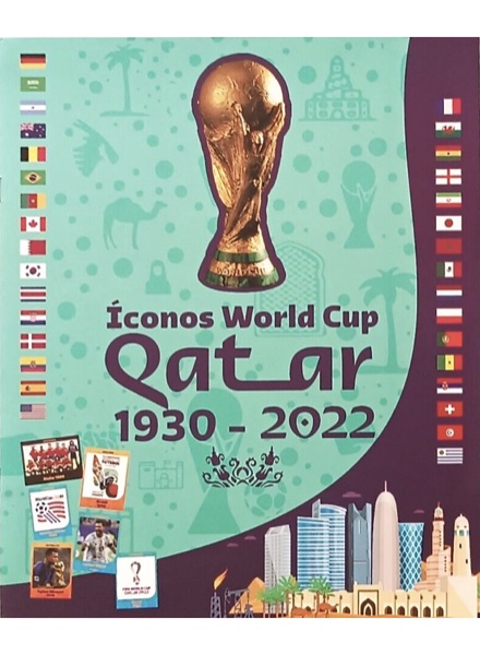 Colección Iconos World Cup Qatar 1930-2022 de Mapache Publising en ACABARAMOS.COM