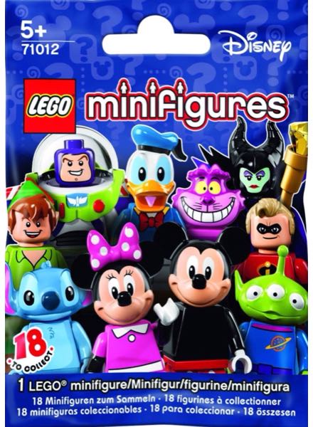 Colección Minifiguras LEGO Disney Serie 1 (71012) de LEGO en ACABARAMOS.COM