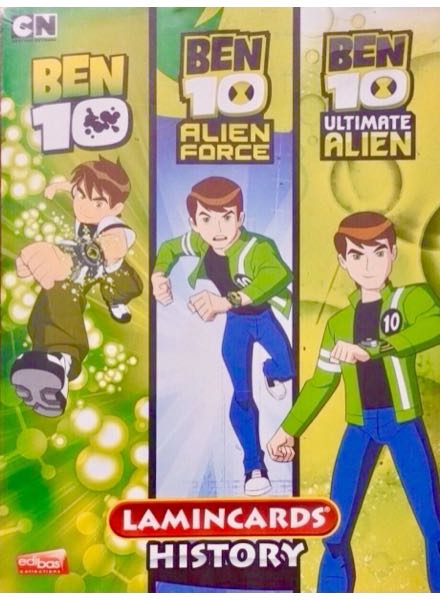 Colección Ben 10 History Lamincards de Edibas en ACABARAMOS.COM