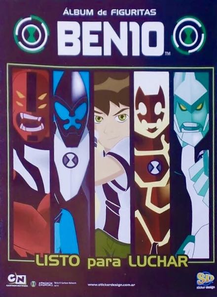 Colección Ben 10 Listo para Luchar de Sticker Design en ACABARAMOS.COM