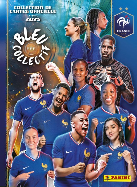 Colección FFF Bleu collectif 2025 de Panini en ACABARAMOS.COM