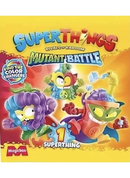 Coleccion SuperThings Serie 12. Mutant Battle  en ACABARAMOS.COM