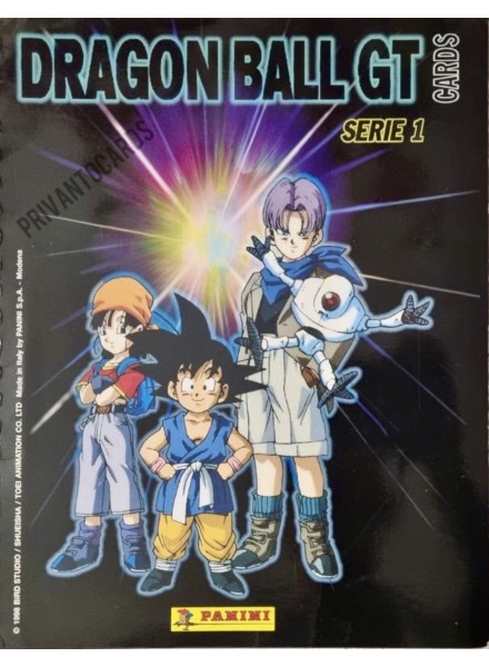 Coleccion Dragon Ball GT cards Serie 1 Italia en ACABARAMOS.COM