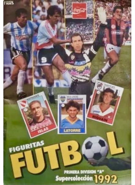 Coleccion Figuritas Futbol Primera Division A. Supercolección 1992 en ACABARAMOS.COM