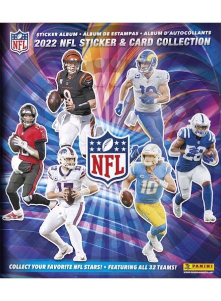 Colección NFL Sticker and Cards Collection 2022 de Panini en ACABARAMOS.COM