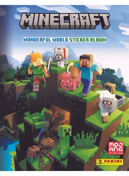 Colección Minecraft Wonderful World de Panini en ACABARAMOS.COM