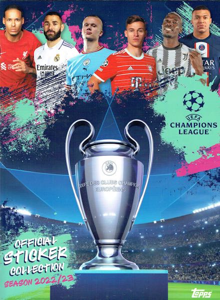 Colección UEFA Champions League 2022-23 de TOPPS en ACABARAMOS.COM