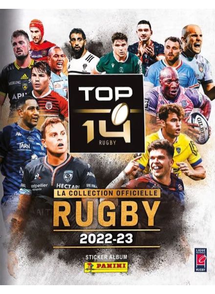 Colección TOP 14 France Rugby 2022-2023 de Panini en ACABARAMOS.COM