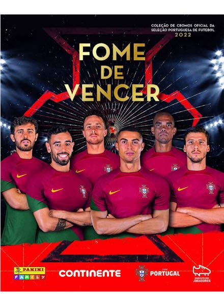 Colección Portugal. Fome de Vencer 2022 de Panini en ACABARAMOS.COM