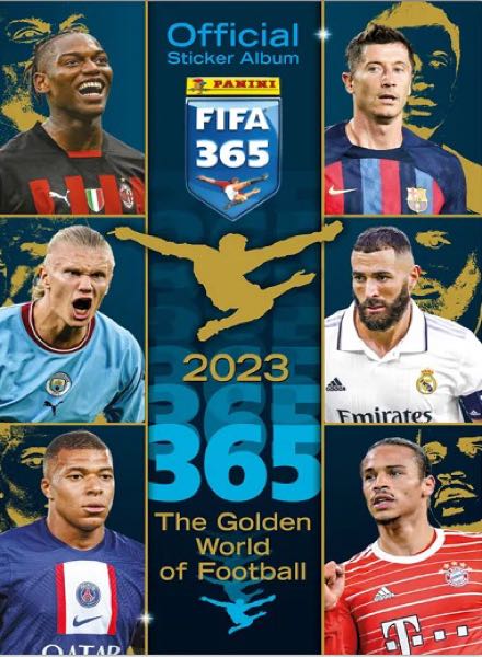 Colección FIFA 365 2023 The Golden World of Football de Panini en ACABARAMOS.COM