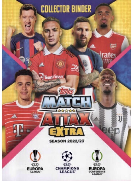 Colección UEFA Champions League & Europa League 2022-23. Match Attax Extra de TOPPS en ACABARAMOS.COM