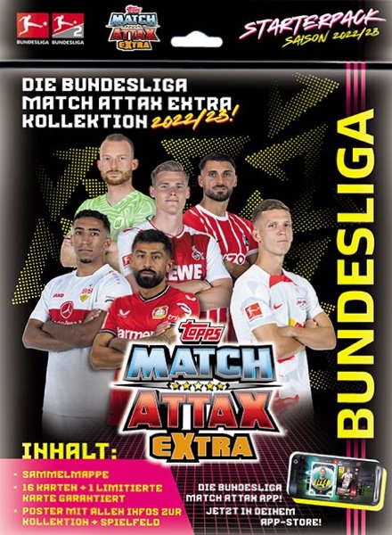 Colección Bundesliga 2022-23. Match Attax Extra de TOPPS en ACABARAMOS.COM