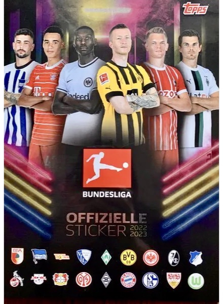 Colección Bundesliga Offizielle Sticker Kollektion 22-23 de TOPPS en ACABARAMOS.COM