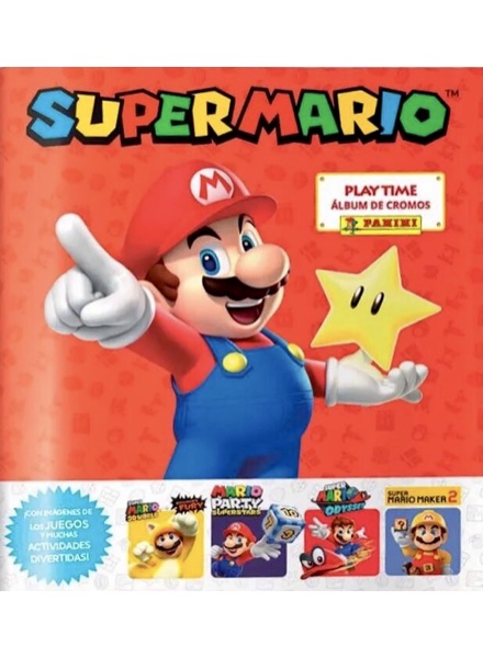 Colección Super Mario. Play Time de Panini en ACABARAMOS.COM