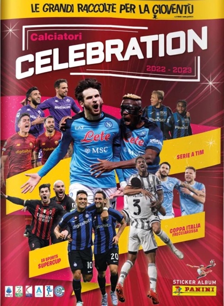 Colección Calciatori 2022-2023 Celebration de Panini en ACABARAMOS.COM