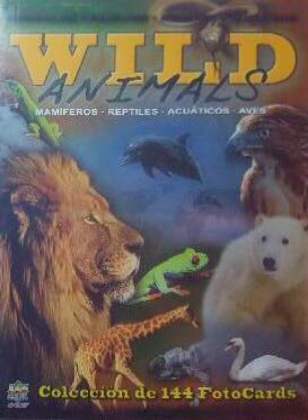 Colección Wild Animals. Animales Salvajes de Mundicromo en ACABARAMOS.COM