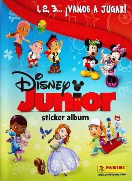 Colección Disney Junior 1 2 3 Vamos a Jugar de Panini en ACABARAMOS.COM