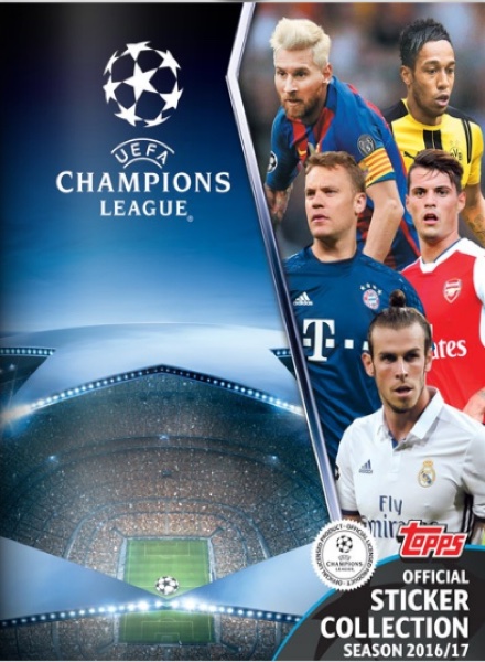 Colección UEFA Champions League 2016-17 de TOPPS en ACABARAMOS.COM