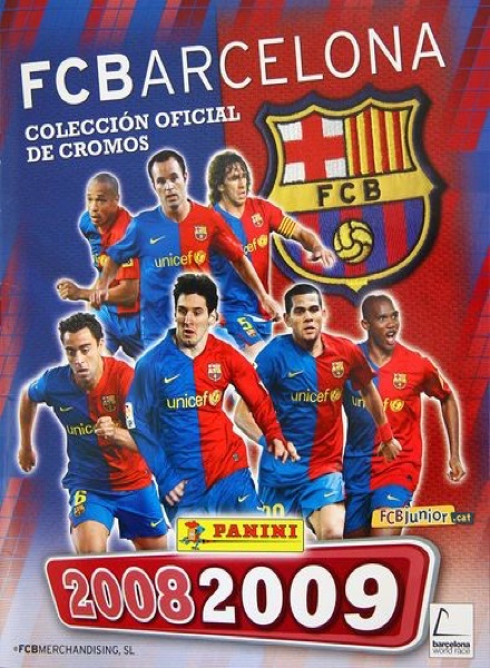 Colección FC Barcelona 2008-2009 de Panini en ACABARAMOS.COM