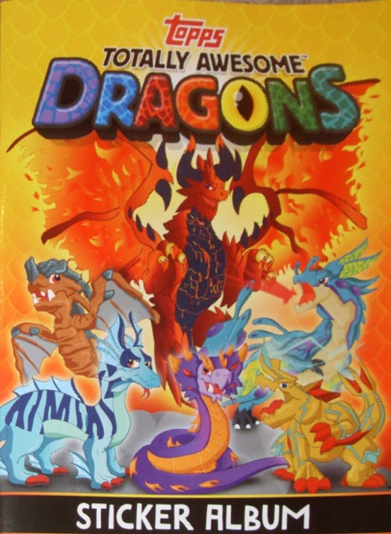 Colección Totally Awesome Dragons de TOPPS en ACABARAMOS.COM