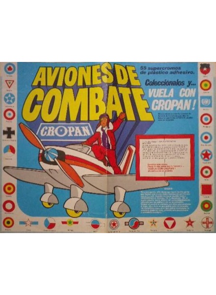 Colección Aviones de Combate de Cropan en ACABARAMOS.COM