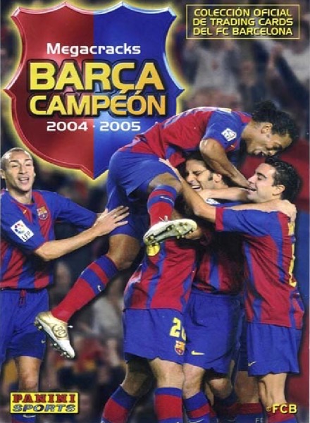 Colección Megacraks Barca Campeon 2004/05  de Panini en ACABARAMOS.COM