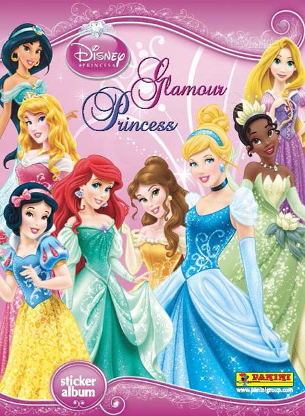 Colección Disney Princesa Glamour de Panini en ACABARAMOS.COM