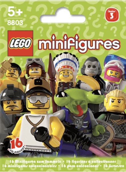 Colección Minifiguras LEGO Serie 3 (8803) de LEGO en ACABARAMOS.COM