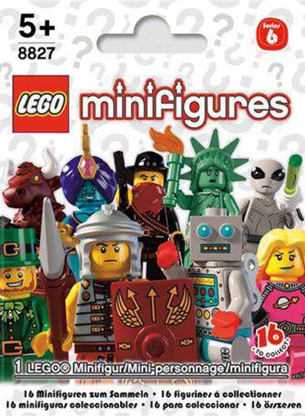 Colección Minifiguras LEGO Serie 6 (8827) de LEGO en ACABARAMOS.COM