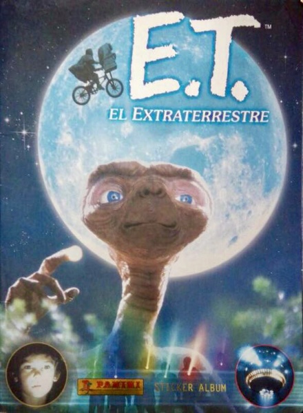 Colección ET. El Extraterrestre de Panini en ACABARAMOS.COM