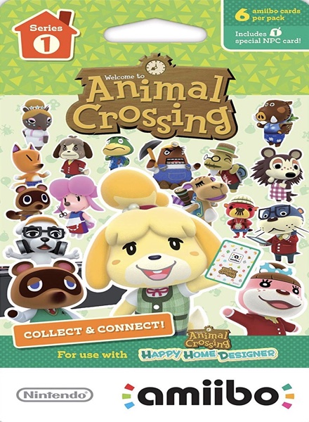 Colección Animal Crossing Amiibo Card Serie 1 de Nintendo en ACABARAMOS.COM