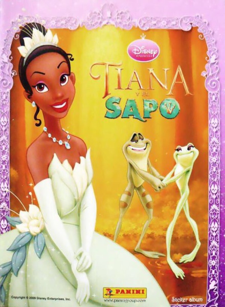 Colección Tiana y el Sapo de Panini en ACABARAMOS.COM