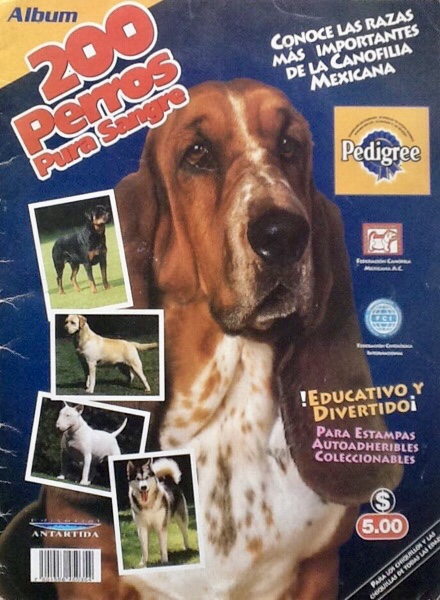 Colección 200 perros pura sangre de Editorial Antartida en ACABARAMOS.COM