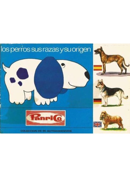 Colección Los Perros, sus razas y su origen de Panrico en ACABARAMOS.COM