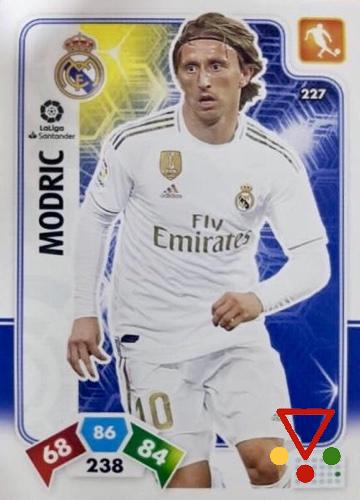 227 Modric de la colección Adrenalyn XL Liga Santander 2019-20 en ACABARAMOS.COM