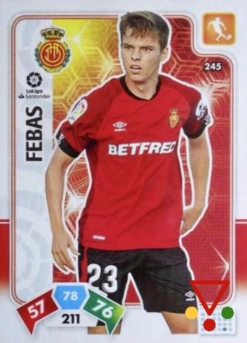 245 Febas de la colección Adrenalyn XL Liga Santander 2019-20 en ACABARAMOS.COM