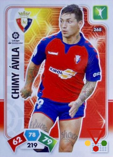 268 Chimy Ávila de la colección Adrenalyn XL Liga Santander 2019-20 en ACABARAMOS.COM