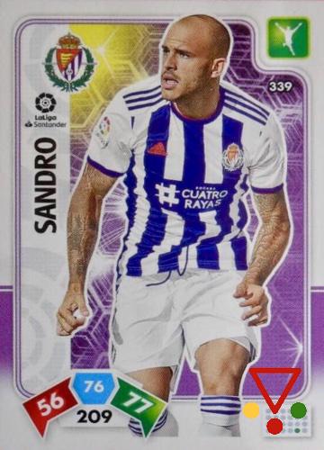 339 Sandro de la colección Adrenalyn XL Liga Santander 2019-20 en ACABARAMOS.COM