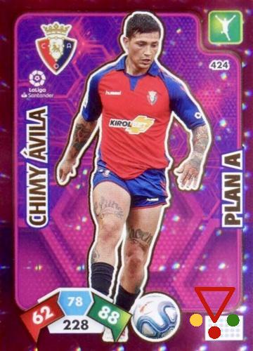 424 Chimy Ávila de la colección Adrenalyn XL Liga Santander 2019-20 en ACABARAMOS.COM