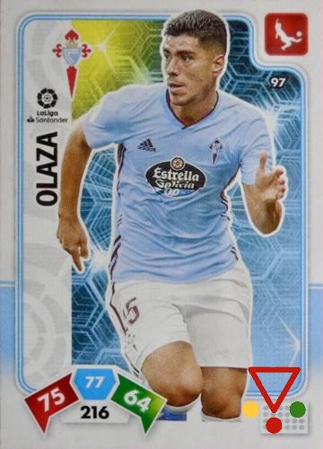 97 Olaza de la colección Adrenalyn XL Liga Santander 2019-20 en ACABARAMOS.COM