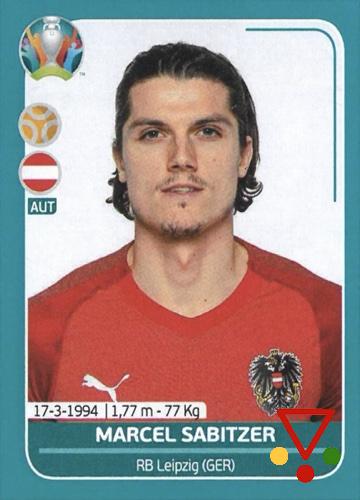 AUT21 Marcel Sabitzer de la colección UEFA Euro 2020 Official Preview en ACABARAMOS.COM