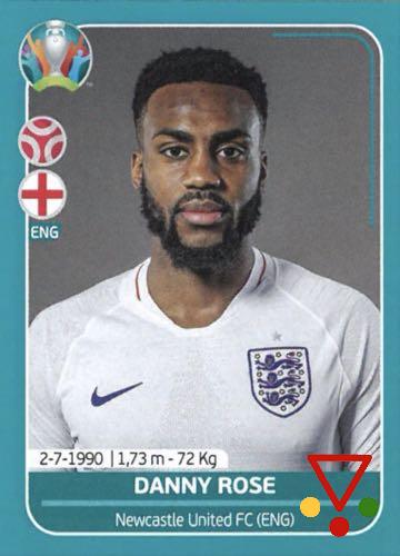 ENG10 Danny Rose de la colección UEFA Euro 2020 Official Preview en ACABARAMOS.COM