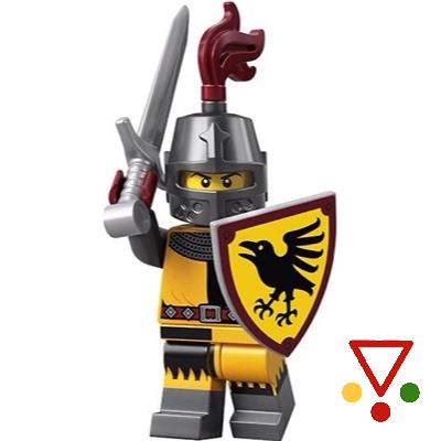 4 Caballero del Torneo de la colección Minifiguras LEGO Serie 20 (71027) en ACABARAMOS.COM