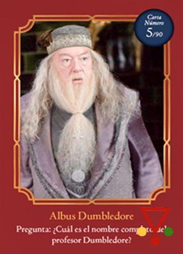 5 Albus Dumbledore de la colección Harry Potter Carrefour en ACABARAMOS.COM