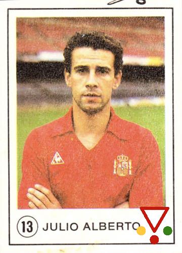 13 Julio Alberto de la colección Mexico 86 en ACABARAMOS.COM