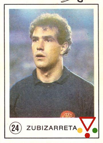24 Zubizarreta de la colección Mexico 86 en ACABARAMOS.COM